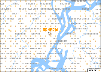 map of Gaherdi