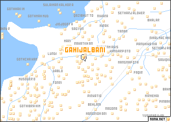 map of Gāhi Jalbāni