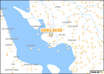 map of Gāhi Lākho