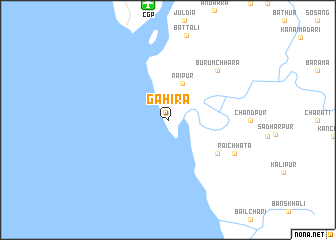 map of Gahira