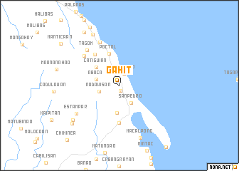 map of Gahit