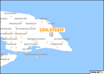 map of Gahlendorf