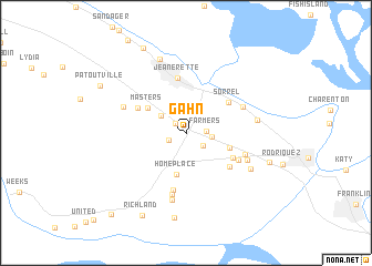 map of Gahn