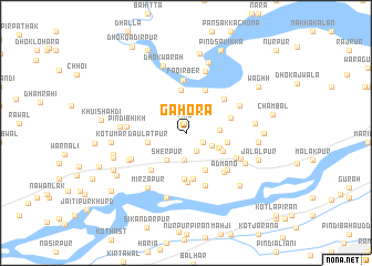 map of Gahora