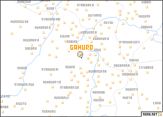 map of Gahuro