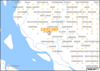 map of Gāia Char