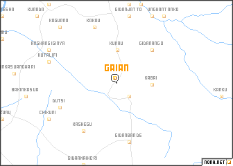 map of Gaian