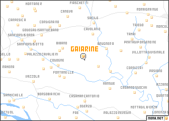 map of Gaiarine