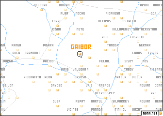 map of Gaibor