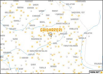 map of Gai Dhareri