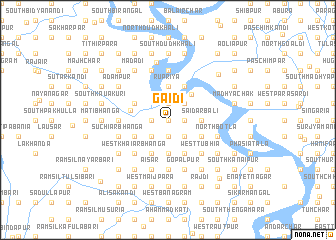 map of Gaidi