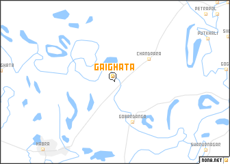 map of Gaighāta