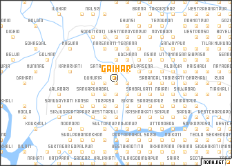 map of Gaihār