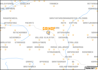 map of Gaihof