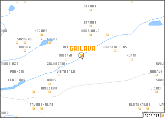 map of Gailava