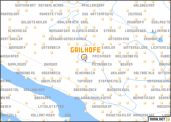 map of Gailhöfe