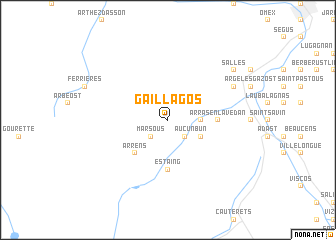map of Gaillagos