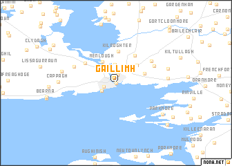 map of Gaillimh