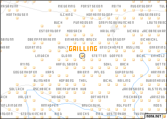 map of Gailling