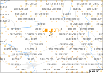 map of Gailroth