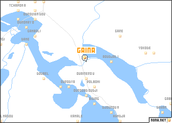 map of Gaina