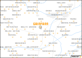 map of Gainfarn