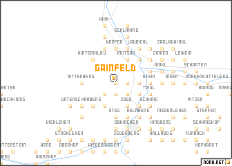 map of Gainfeld