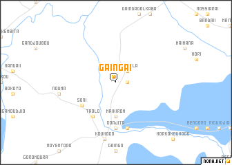 map of Gaïnga I