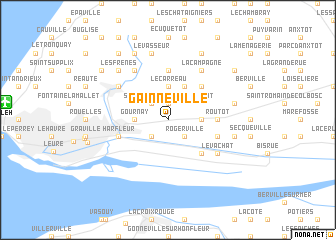 map of Gainneville