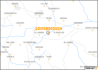 map of Gainsborough