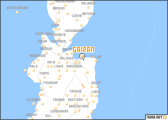 map of Gairan