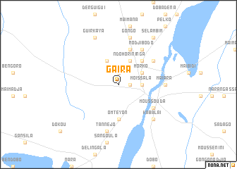 map of Gaïra