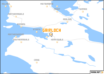 map of Gairloch