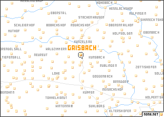 map of Gaisbach