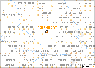 map of Gaishardt