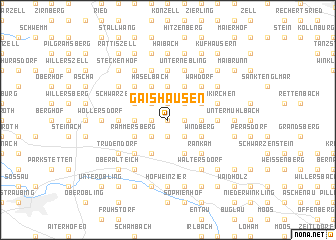 map of Gaishausen