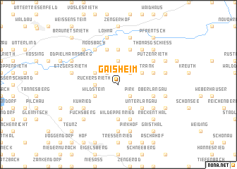 map of Gaisheim