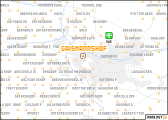 map of Gaismannshof