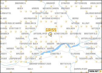 map of Gaiß