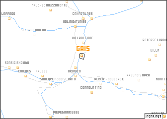 map of Gais