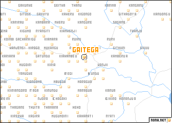 map of Gaitega