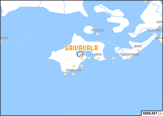 map of Gaivakala