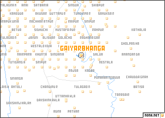 map of Gaiyārbhānga