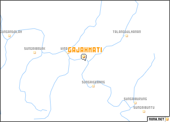 map of Gajahmati