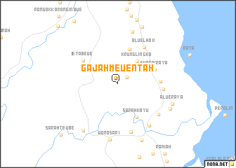 map of Gajahmeuentah