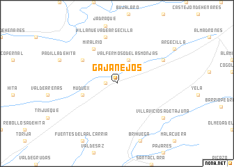 map of Gajanejos