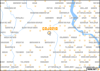 map of Gajāria