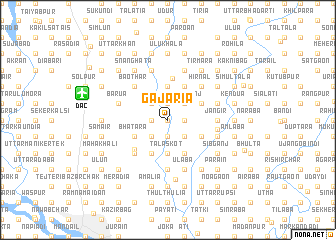 map of Gājaria