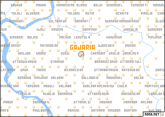 map of Gājaria