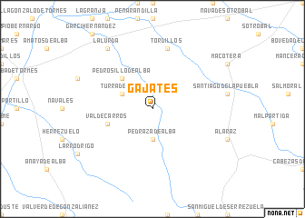 map of Gajates